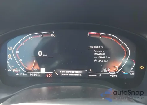 2021 BMW X4 xDrive30I из США, поврежденный, VIN 5UX2V1C08M9F13754